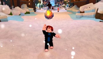 Roblox player holding a Token