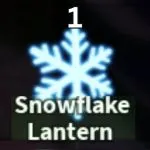 Snowflake Lantern in Fisch