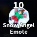 Snow Angel Emote for Fischmas