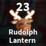 Rudolph Lantern in Fisch