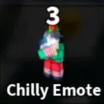 Chilly Emote in Fisch