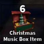 Christmas Music Box Item