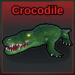 Crocodile in the Ancient Jungle
