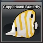 Copperband Butterfly in Fish It