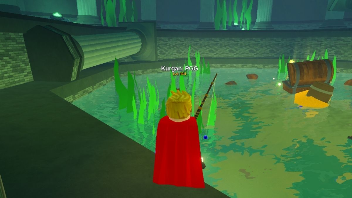 Fish It fishing at Lost Isle