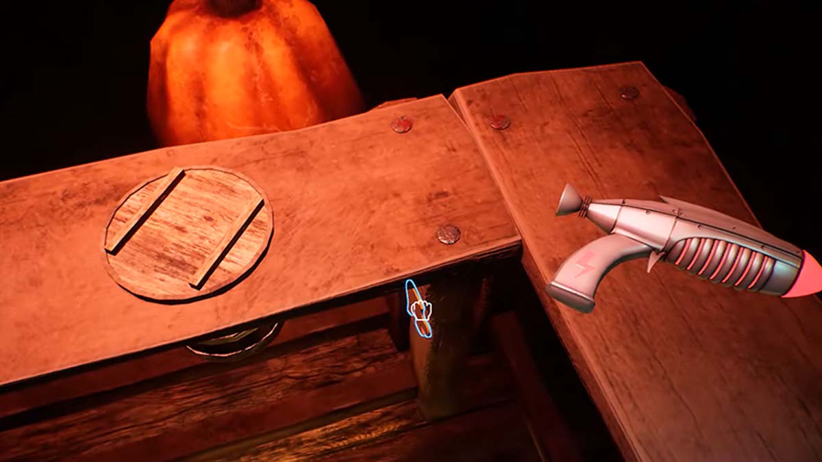 A puzzle piece stuck to a table eg in FNAF Help Wanted 2.