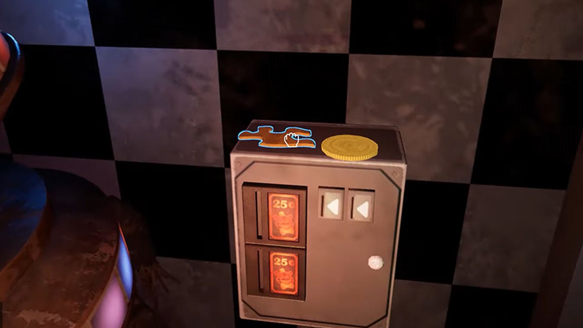 Puzzle piece on a Candy Cadet controller in FNAF Help Wanted 2.