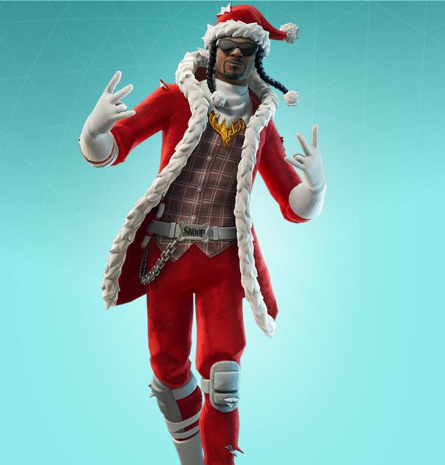 Snoop Dogg Santa skin in Fortnite Christmas Winterfest 2024