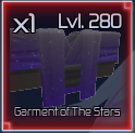 garment of the stars item in jujutsu infinite