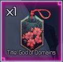 god of domains title in jujutsu infinite