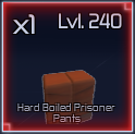 hard boiled prisoner pants item in jujutsu infinite