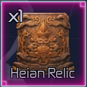 heian relic item in jujutsu infinite