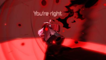 player using black flash in jujutsu infinite