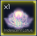 iridescent lotus item in jujutsu infinite