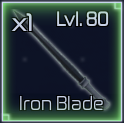 iron blade item in jujutsu infinite