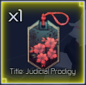 judical prodigy title in jujutsu infinite