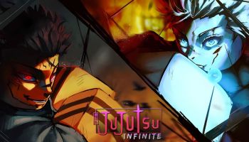 Gojo and Sukuna in Jujutsu Infinite