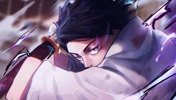 Yuta in the Jujutsu Infinite Roblox experience