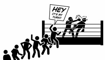 Line to Fight promo art