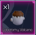 lobotomy volcano item in jujutsu infinite