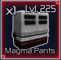 magma pants item in jujutsu infinite