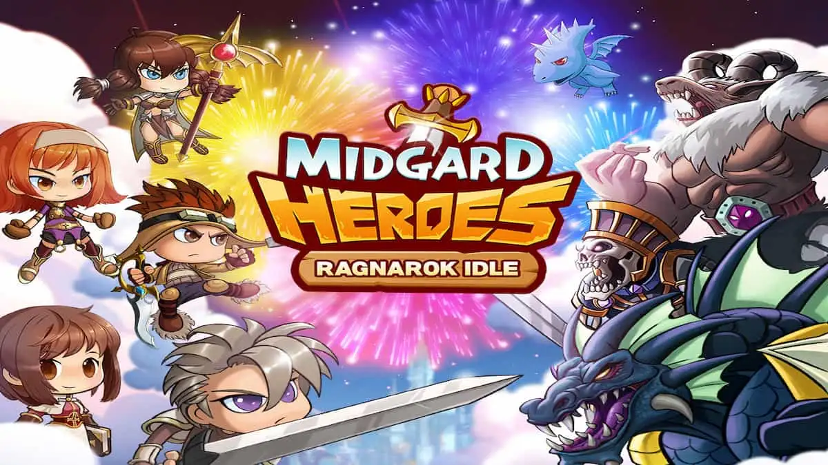 Promo image for Midgard Heroes: Ragnarok Idle.