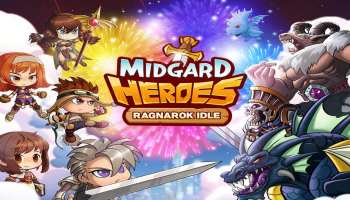 Promo image for Midgard Heroes: Ragnarok Idle.