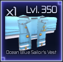 ocean blue sailors vest item in jujutsu infinite