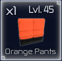 orange pants item in jujutsu infinite