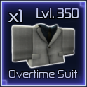 overtime suit item in jujutsu infinite