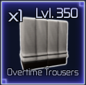 overtime trousers item in jujutsu infinite