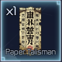 paper talisman item in jujutsu infinite