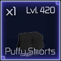 puffy shorts item in jujutsu infinite