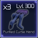 purified curse hand item in jujutsu infinite