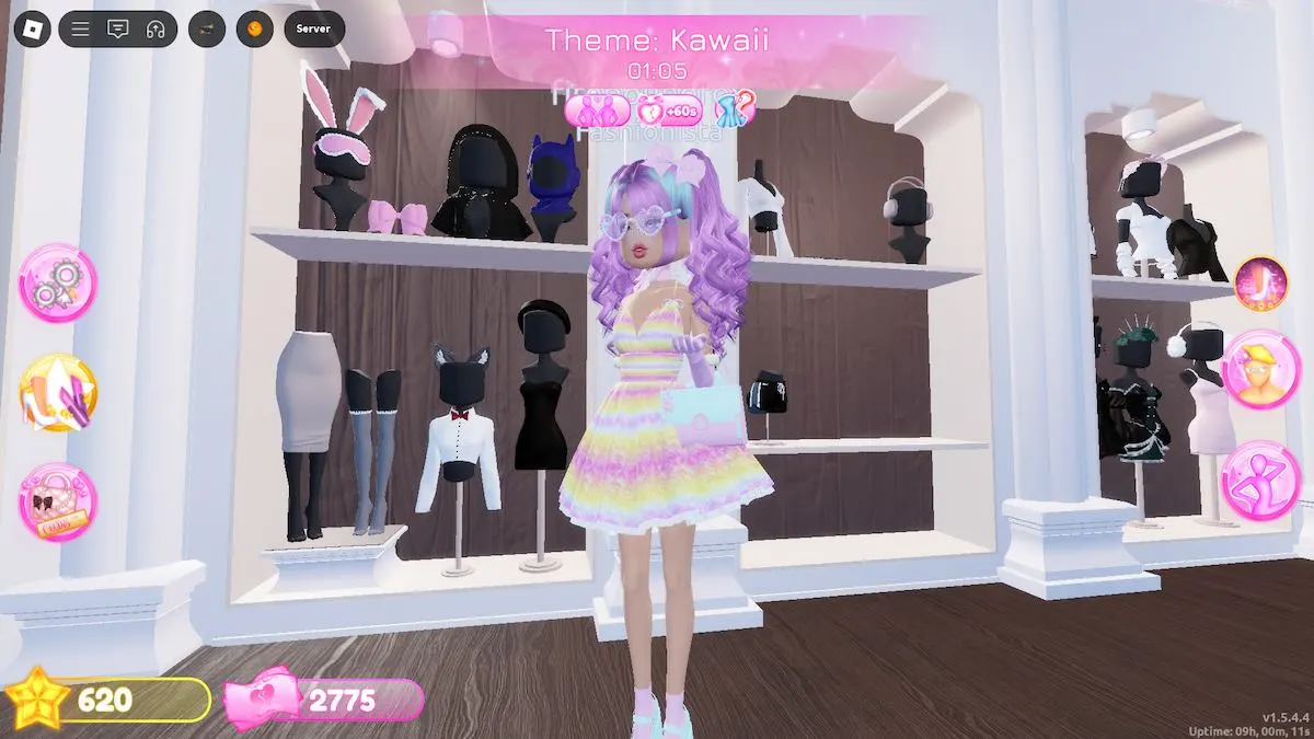 Sweet Lolita Harajuku Style in Roblox Dress to Impress.