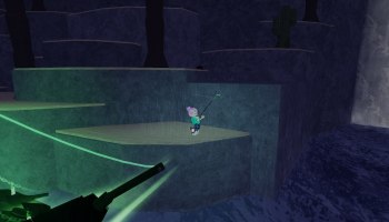 Fishing for a Nuke in Roblox Fisch.