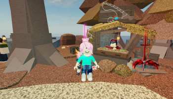 The Moosewood Skin Merchant in Roblox Fisch.