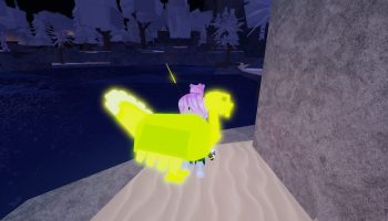 A Mythical Turkey in Roblox Fisch.