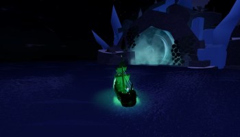 The portal to the Northern Summit in Roblox Fisch.