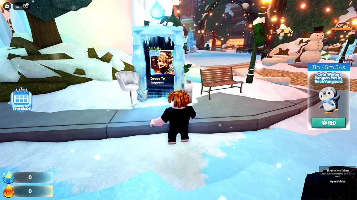 Roblox Winter Spotlight portal