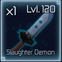 slaughter demon item in jujutsu infinite