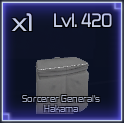 sorcerer generals hakama item in jujutsu infinite