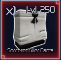 sorcerer killer pants item in jujutsu infinite