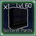 sorcerer pants item in jujutsu infinite