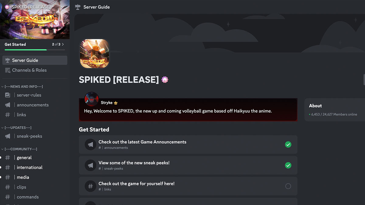 SPIKED Discord server.