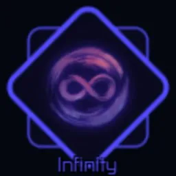 infinity cursed technique symbol in jujutsu infinite