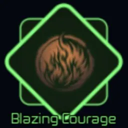 blazing courage cursed technique symbol in jujutsu infinite