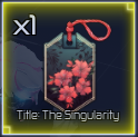 the singularity title in jujutsu infinite