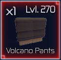 volcano pants item in jujutsu infinite