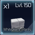 white ronin pants item in jujutsu infinite